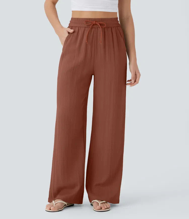 Sarah – Effortless Wide-Leg Trousers