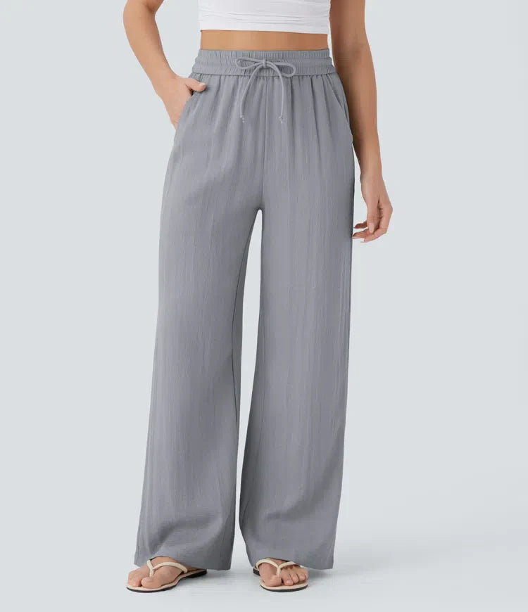 Sarah – Effortless Wide-Leg Trousers