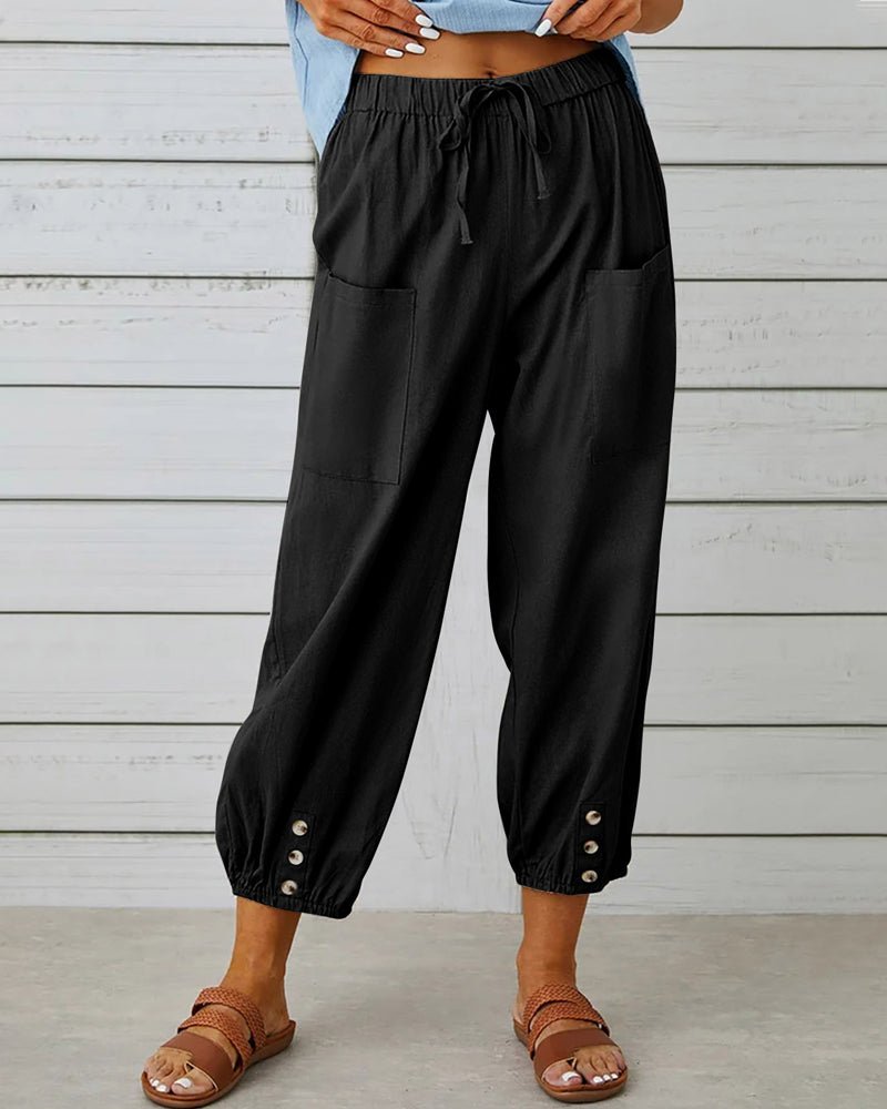 Judy – Bequeme Hose in lockerer Passform