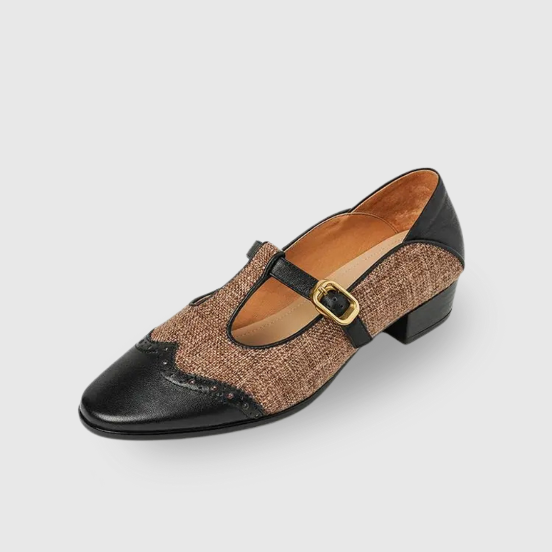 Chloé – Vintage-Schuhe mit Schnalle