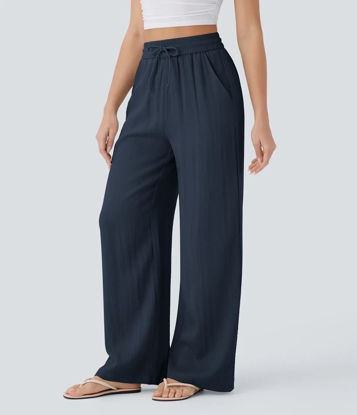 Sarah – Effortless Wide-Leg Trousers
