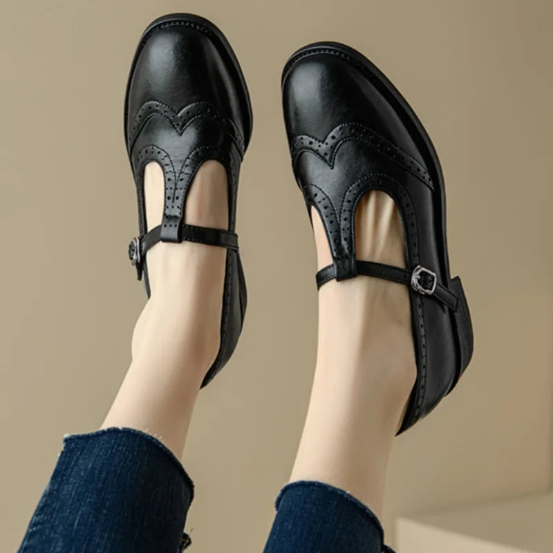 Miranda – Elegante Damenschuhe mit T-Riemen