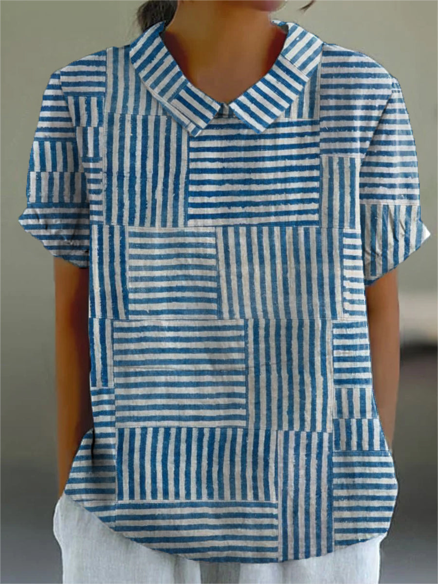 Amelia | Klassische gestreifte Bluse