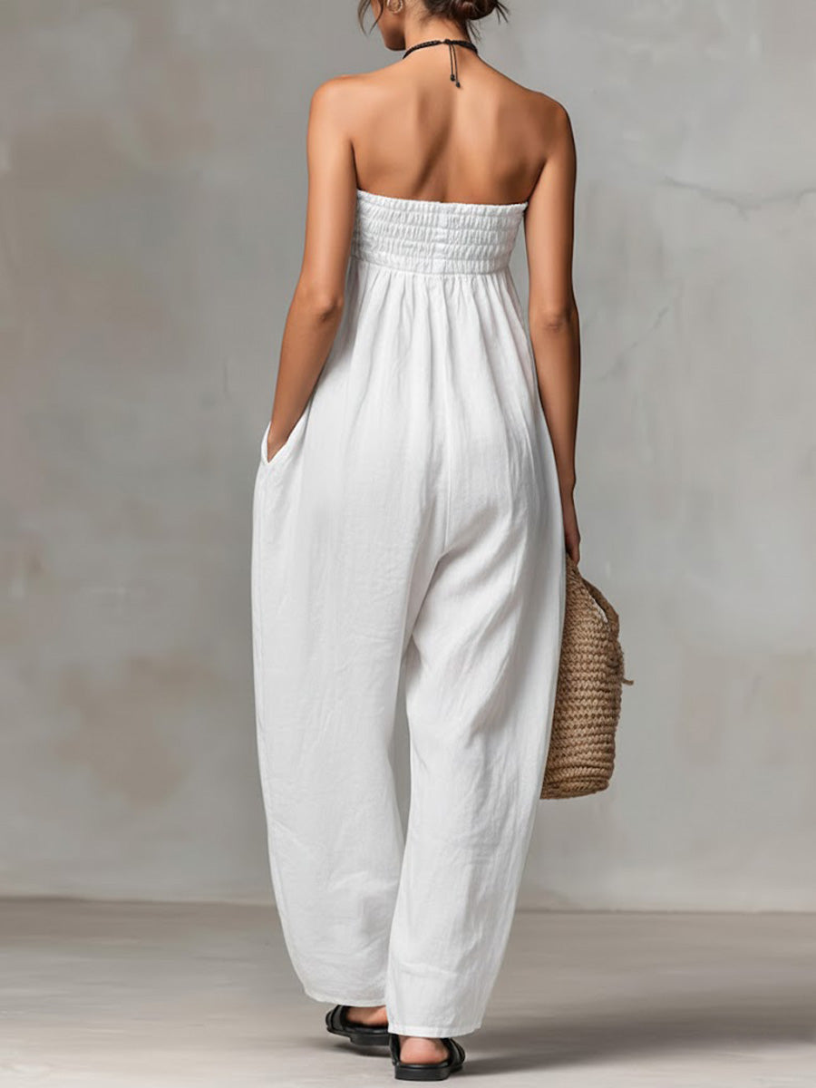 Nova | Strapless Flowy Maxi Dress