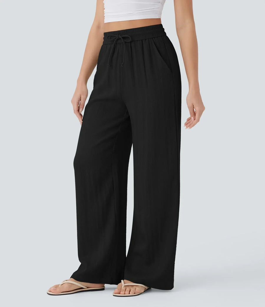 Sarah – Effortless Wide-Leg Trousers