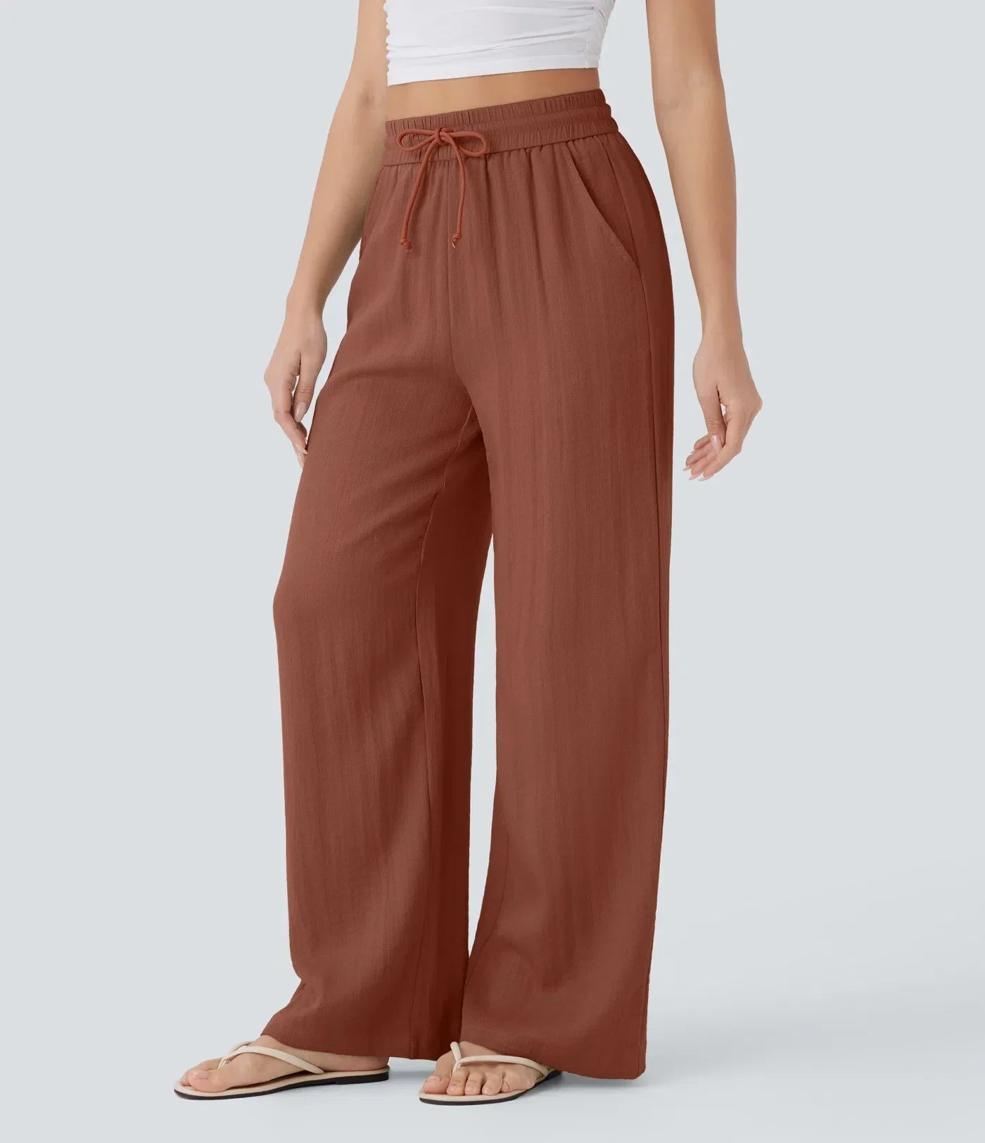 Sarah – Effortless Wide-Leg Trousers
