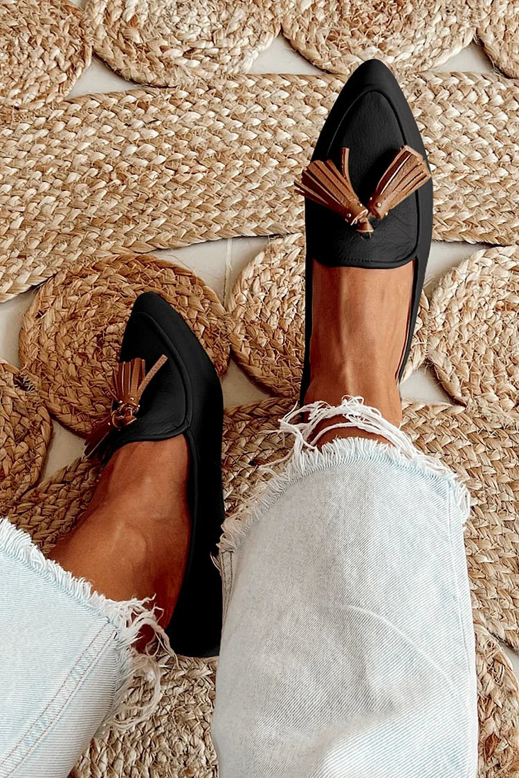 Tapered Tassel Loafer