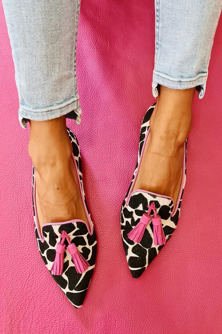 Pointy Tassel Loafer