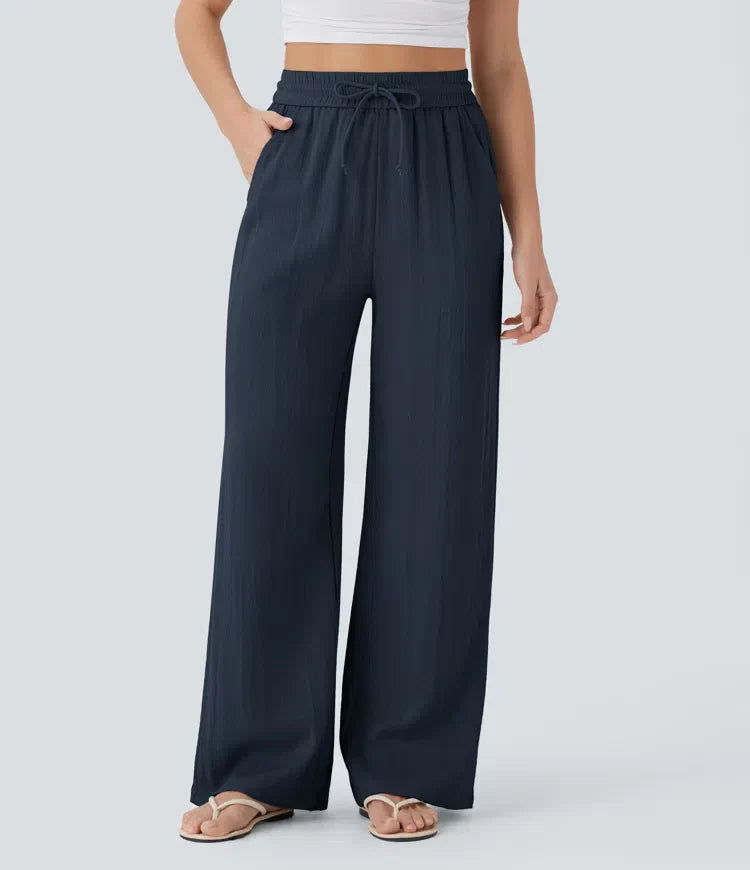 Sarah – Effortless Wide-Leg Trousers