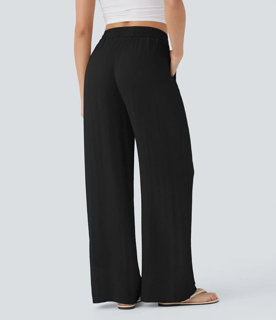 Sarah – Effortless Wide-Leg Trousers