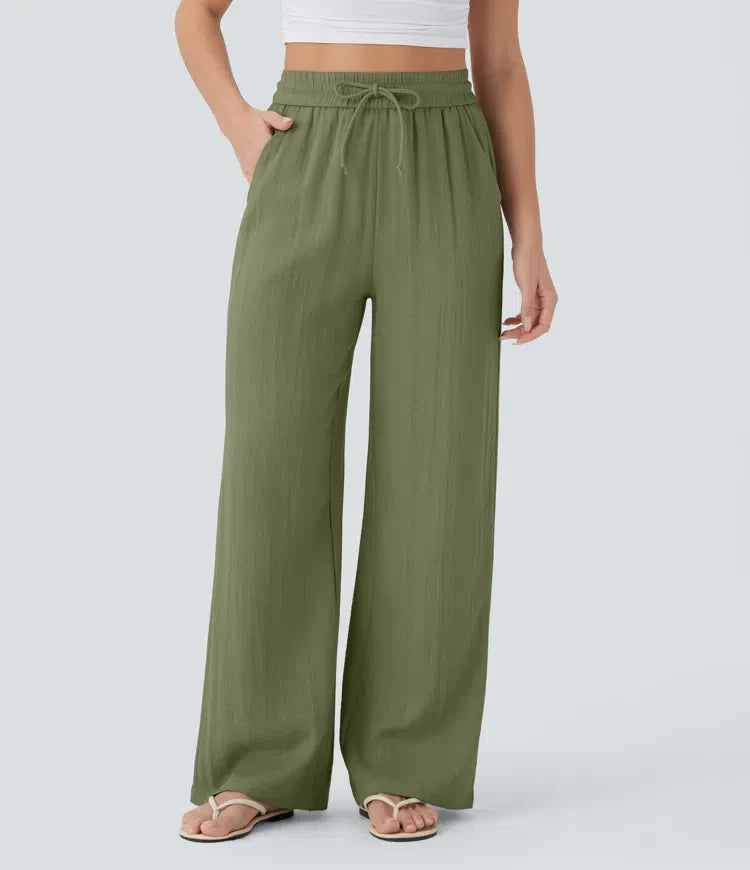 Sarah – Effortless Wide-Leg Trousers