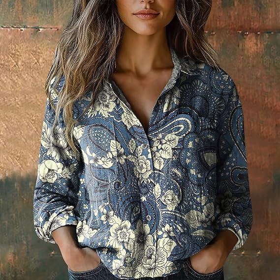 Paisley-Bluse