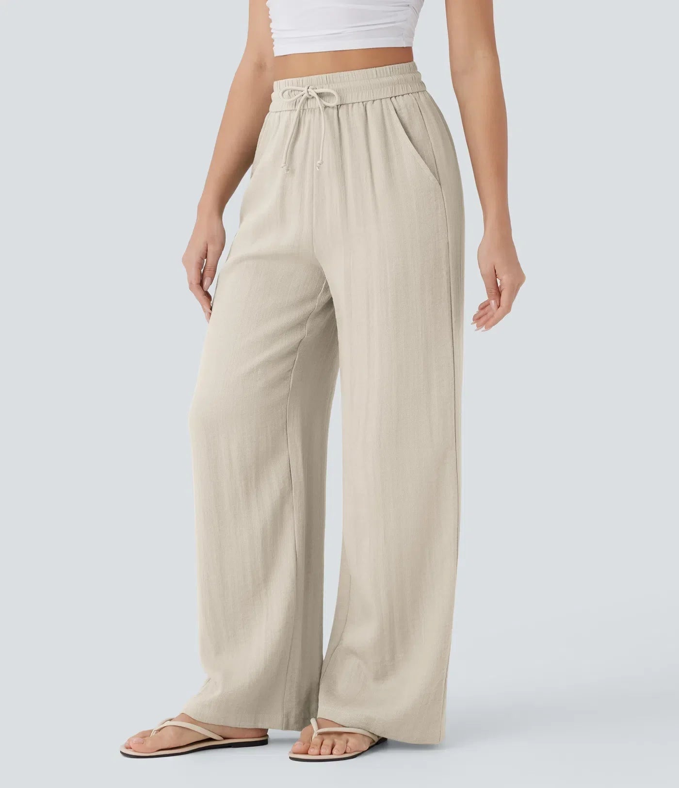 Sarah – Effortless Wide-Leg Trousers