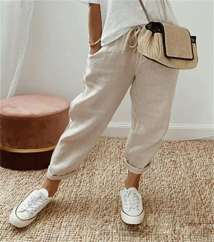 Sofie – Luftige Hose, Casual und Stilvoll